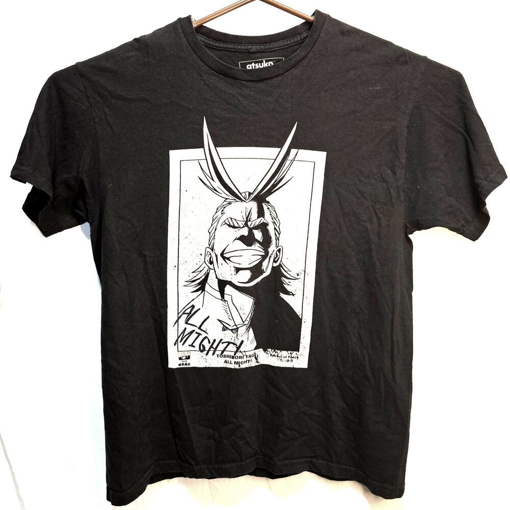 All Might Tee – My Hero Academia Anime Shirt by Atsuko (Size M)